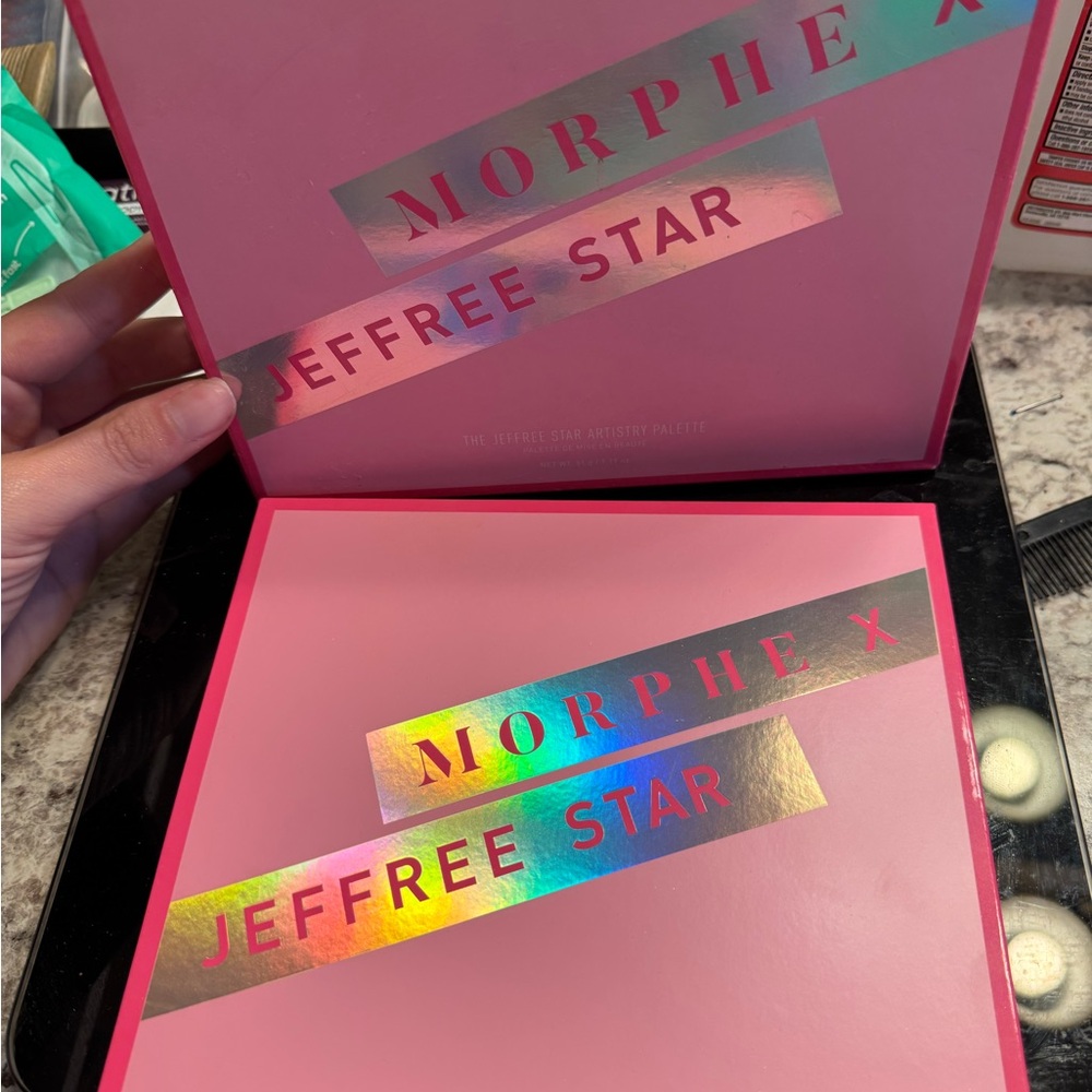 Morphe x Jeffree Star Pink Holographic Palette